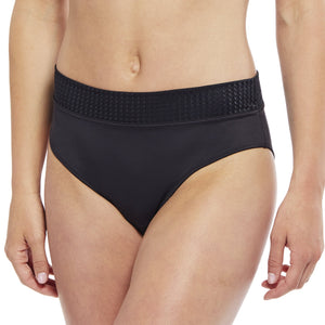 Carole Martin Comfort Brief Wide Waist Band - Black Carole Martin Comfort Brief Wide Waist Band - Black