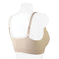Bralette Seamless Padded Slip-On Adjustable Straps Comfort Bra Beige