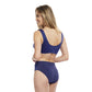 Carole Martin Full Freedom Front Closure Comfort Bra - Blue