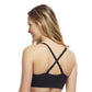 Seamless Padded Slip-On Crossover Comfort Bra