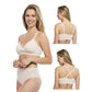 Seamless Padded Slip-On Crossover Comfort Bra