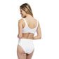 Carole Martin Front Adjustable Comfort Bra  - White