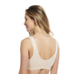 Carole Martin Full Freedom Front Closure Cotton Comfort Bra - BeigeCarole Martin Full Freedom Front Closure Cotton Comfort Bra - Beige