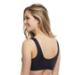 Carole Martin Slip-On Comfort Bra - Black