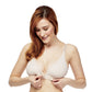 Dual Front Crossover Closure Comfort Bra