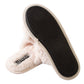 Bench Women Faux Fur Open-toe Criss Cross Band Slip-On Slippers Beige